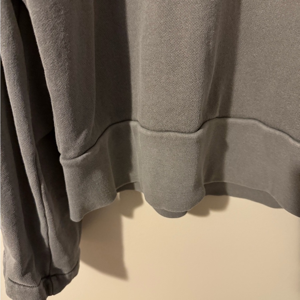 Madewell Slate Gray Sweatshirt - Picture 3 of 6